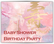 baby shower decoration / 百日宴佈置